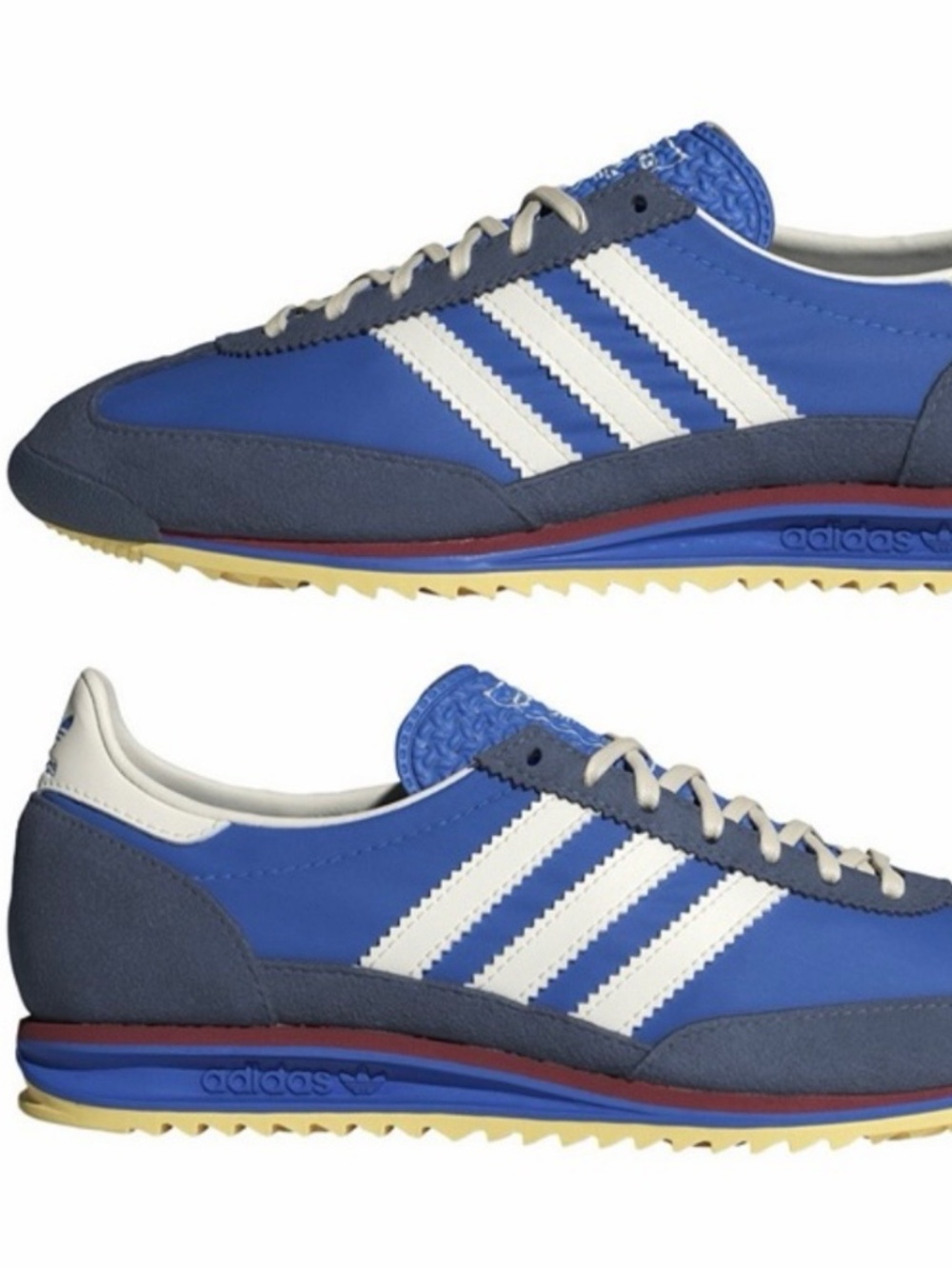 New Adidas SL 72 OG Women's Sneakers Blue White Preloved Ink JSO255 Size 7